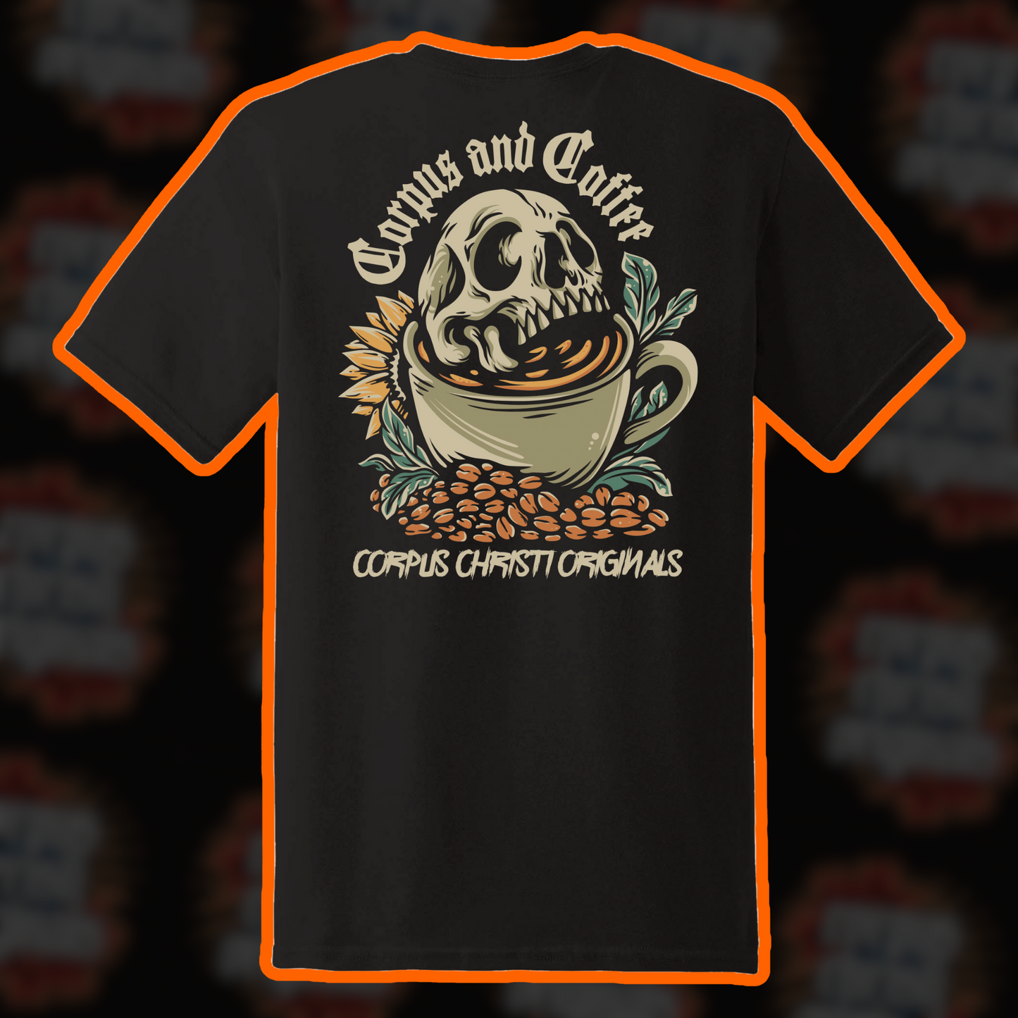 Corpus and Coffee Tee