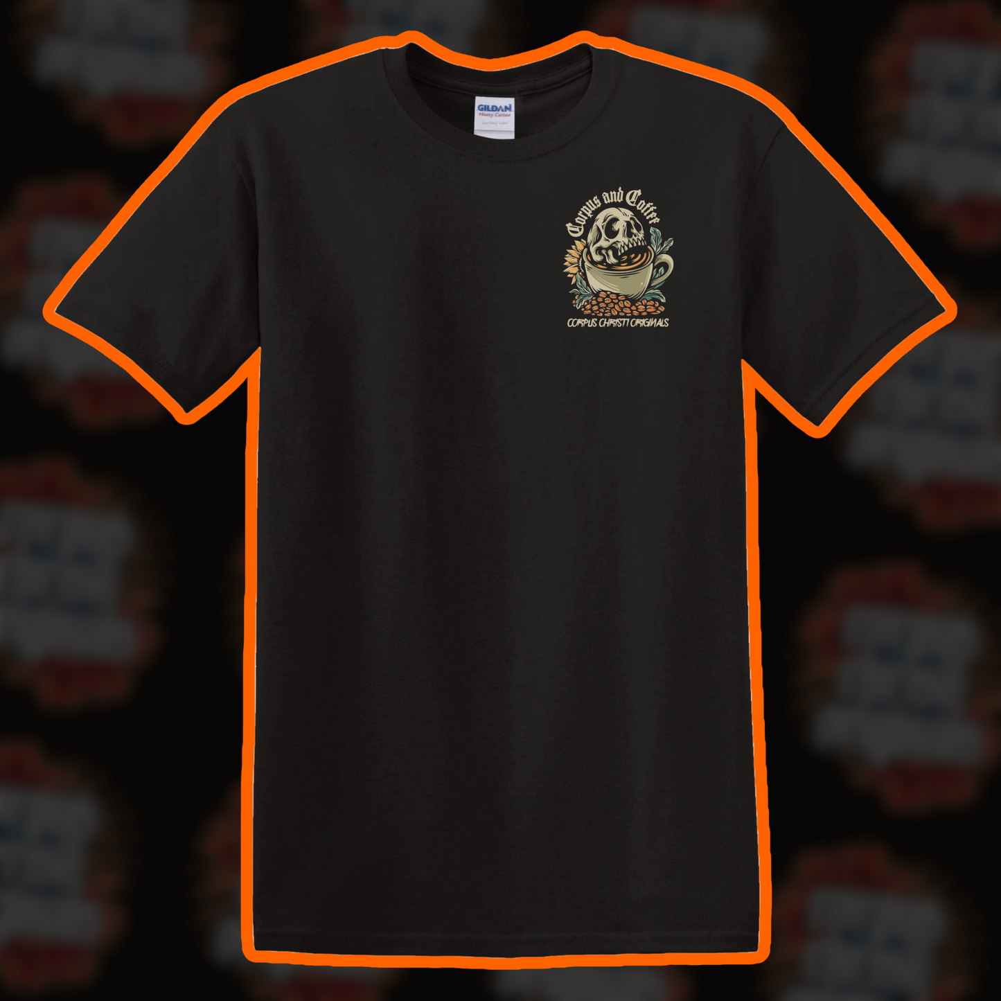 Corpus and Coffee Tee