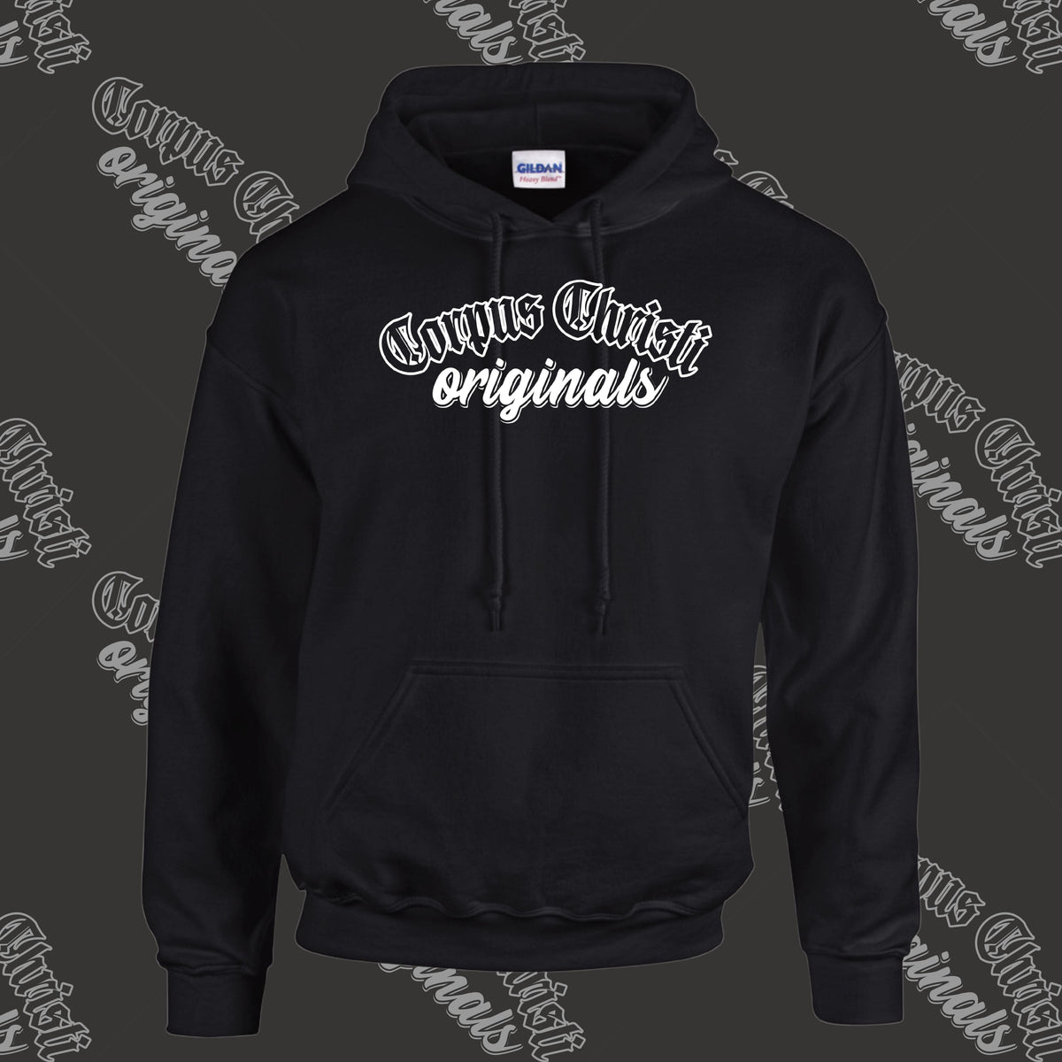 Corpus Christi Originals Black Logo Hoodie