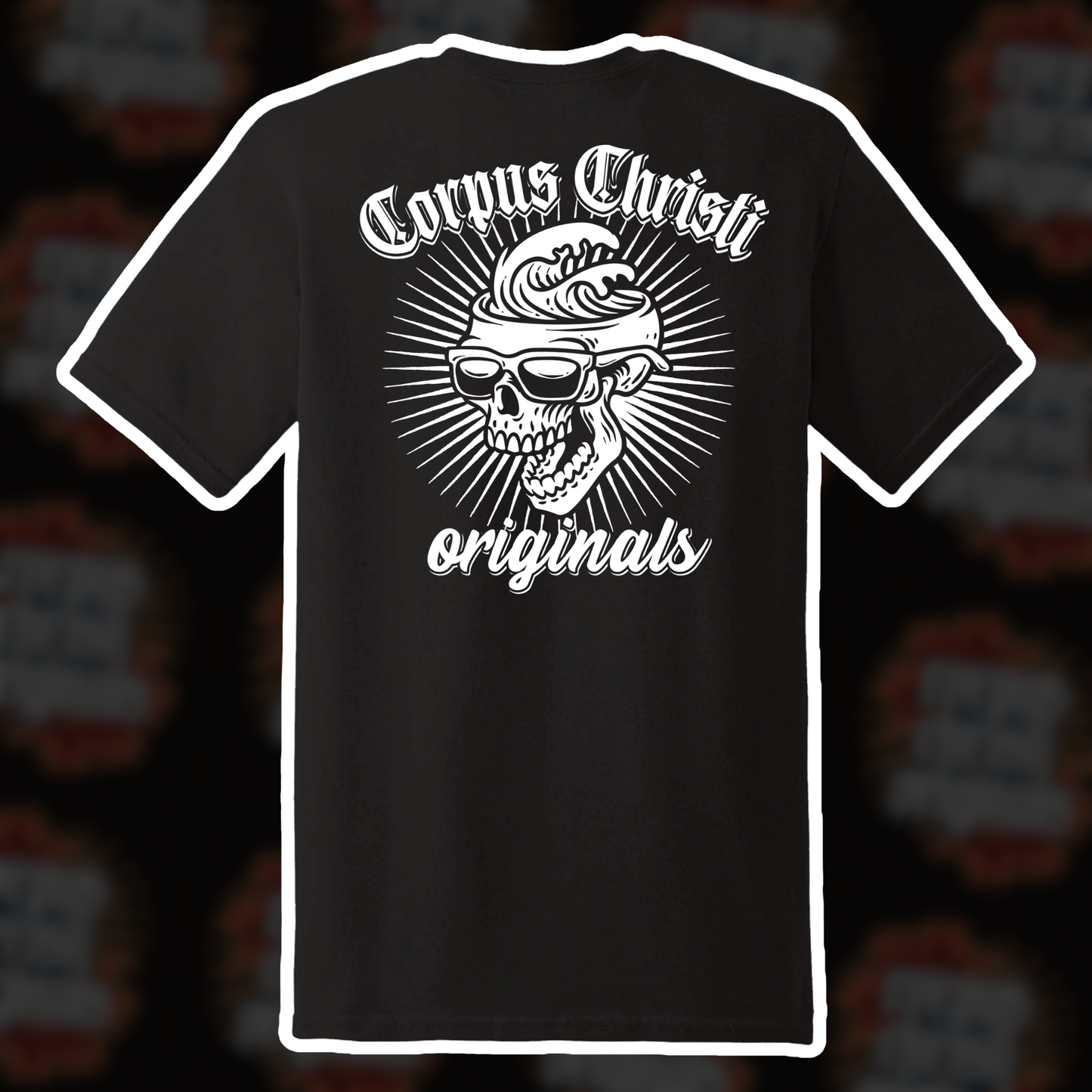 Corpus Christi Originals Brain Waves Tee
