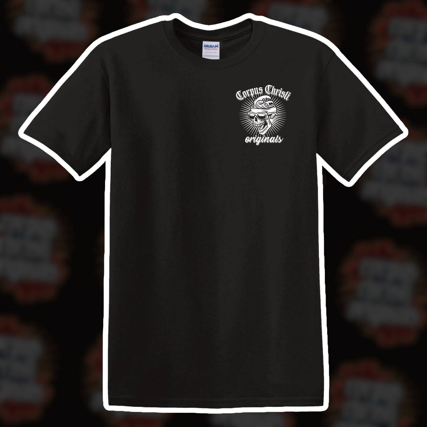 Corpus Christi Originals Brain Waves Tee