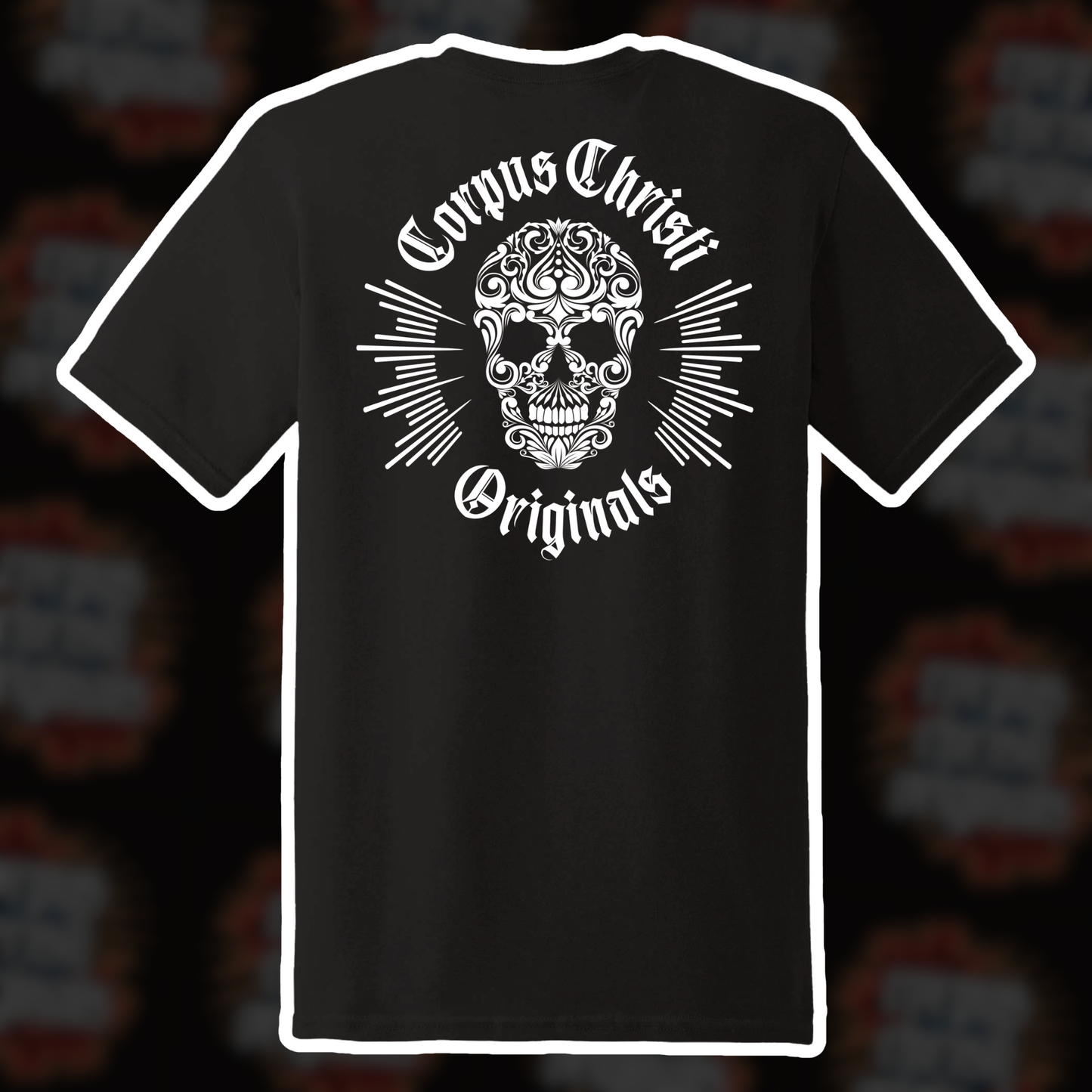 Corpus Christi Originals Sugar Skull Tee