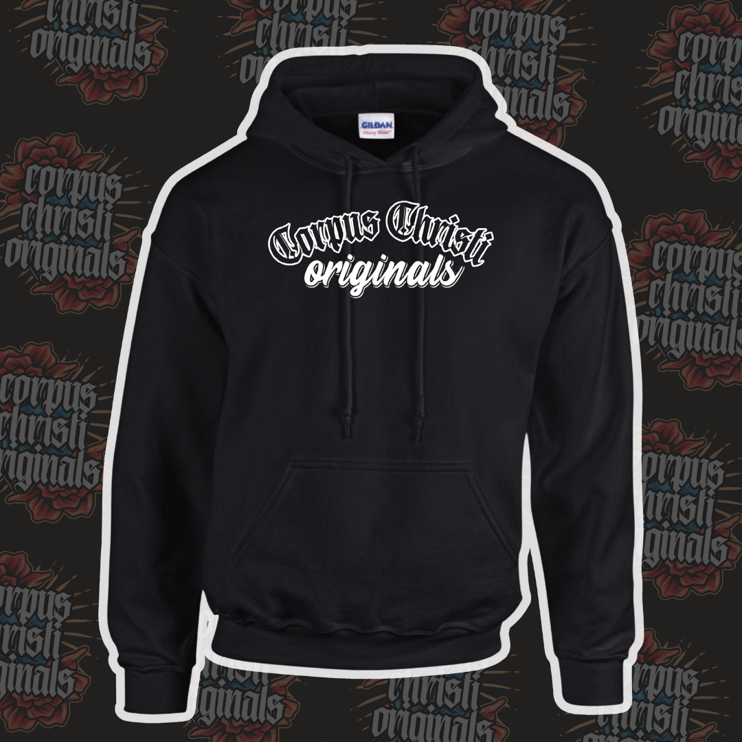 Corpus Christi Originals Black Logo Hoodie