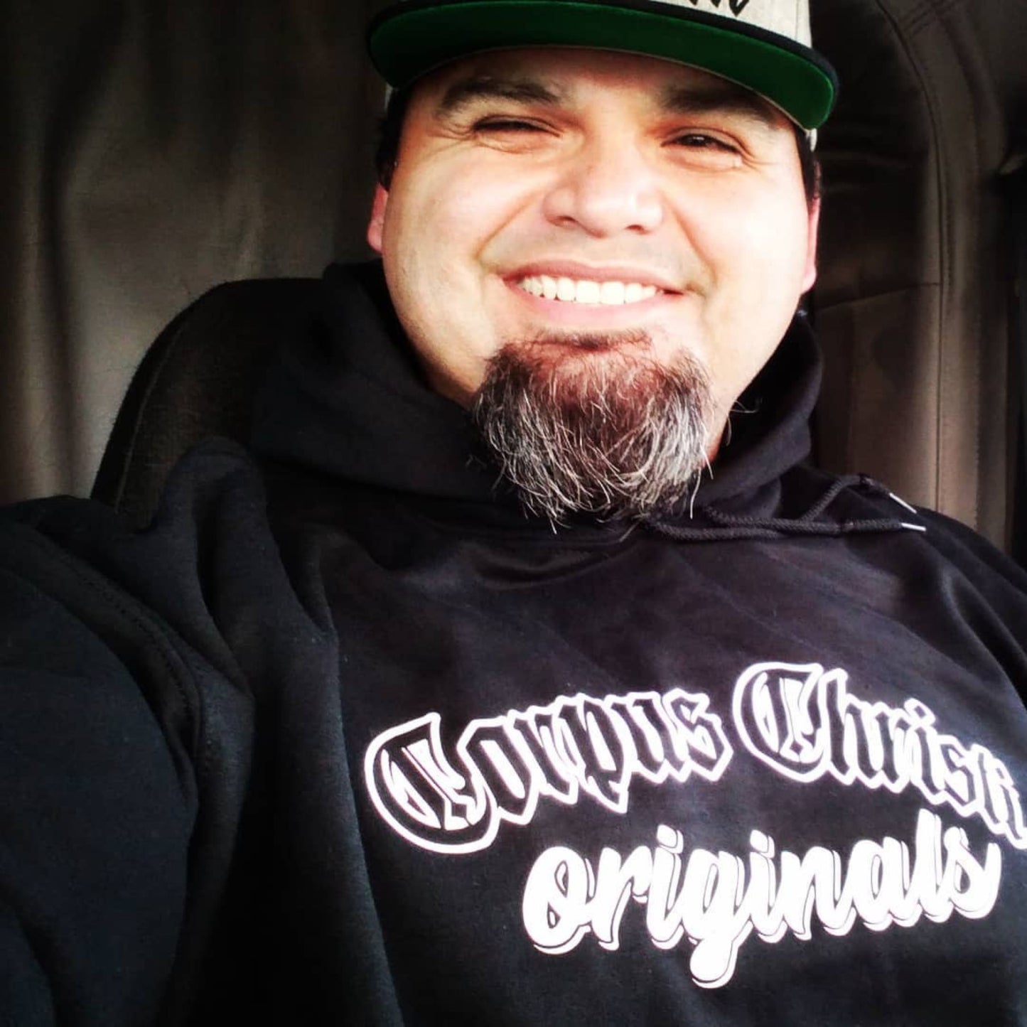 Corpus Christi Originals Black Logo Hoodie