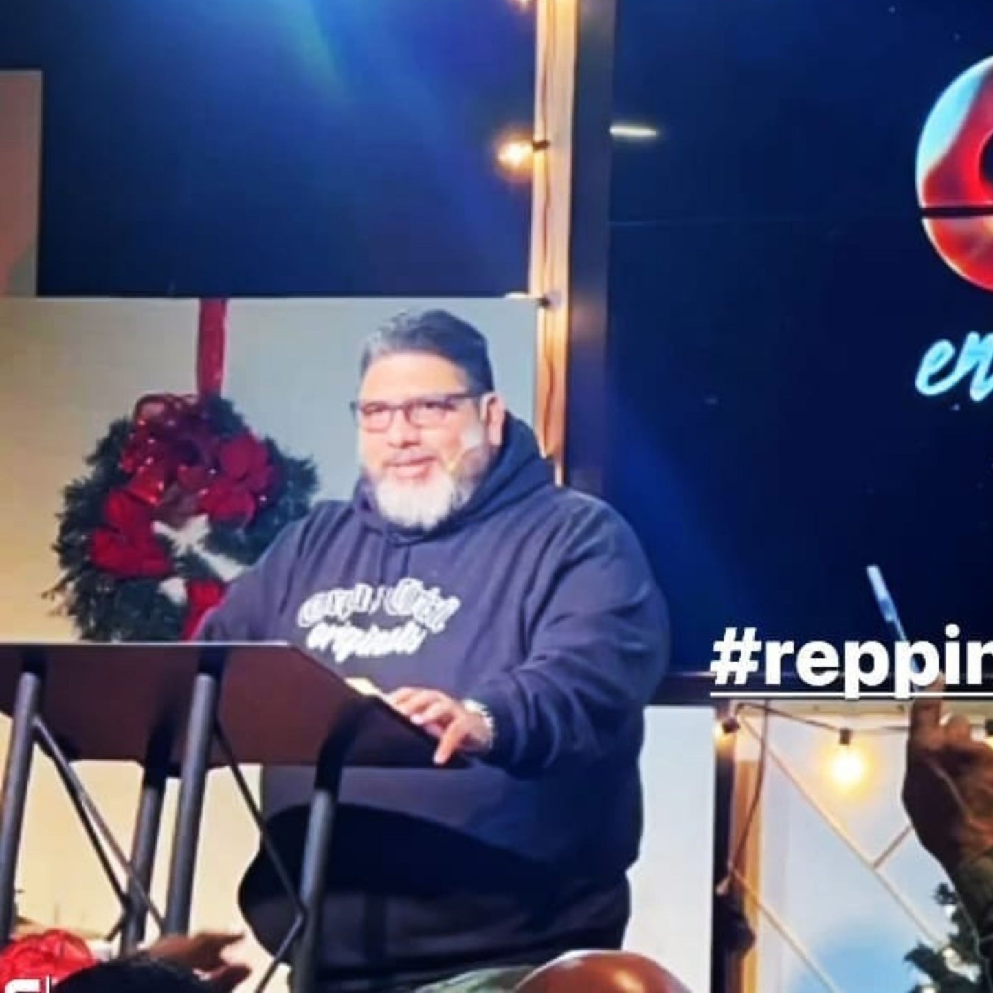 Corpus Christi Originals Black Logo Hoodie