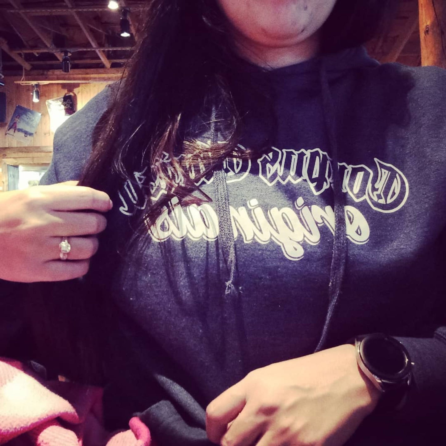 Corpus Christi Originals Black Logo Hoodie