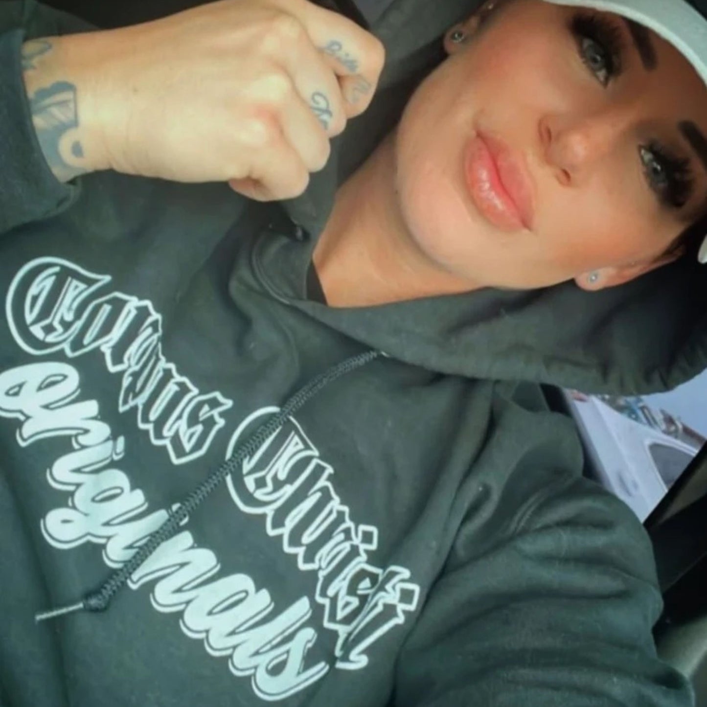 Corpus Christi Originals Black Logo Hoodie