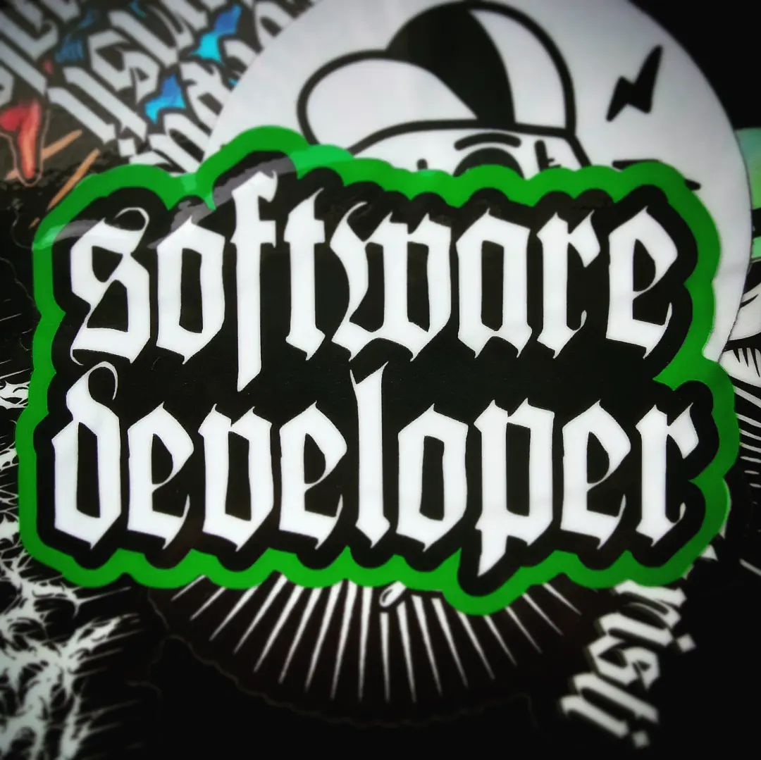 Software Developer Sticker