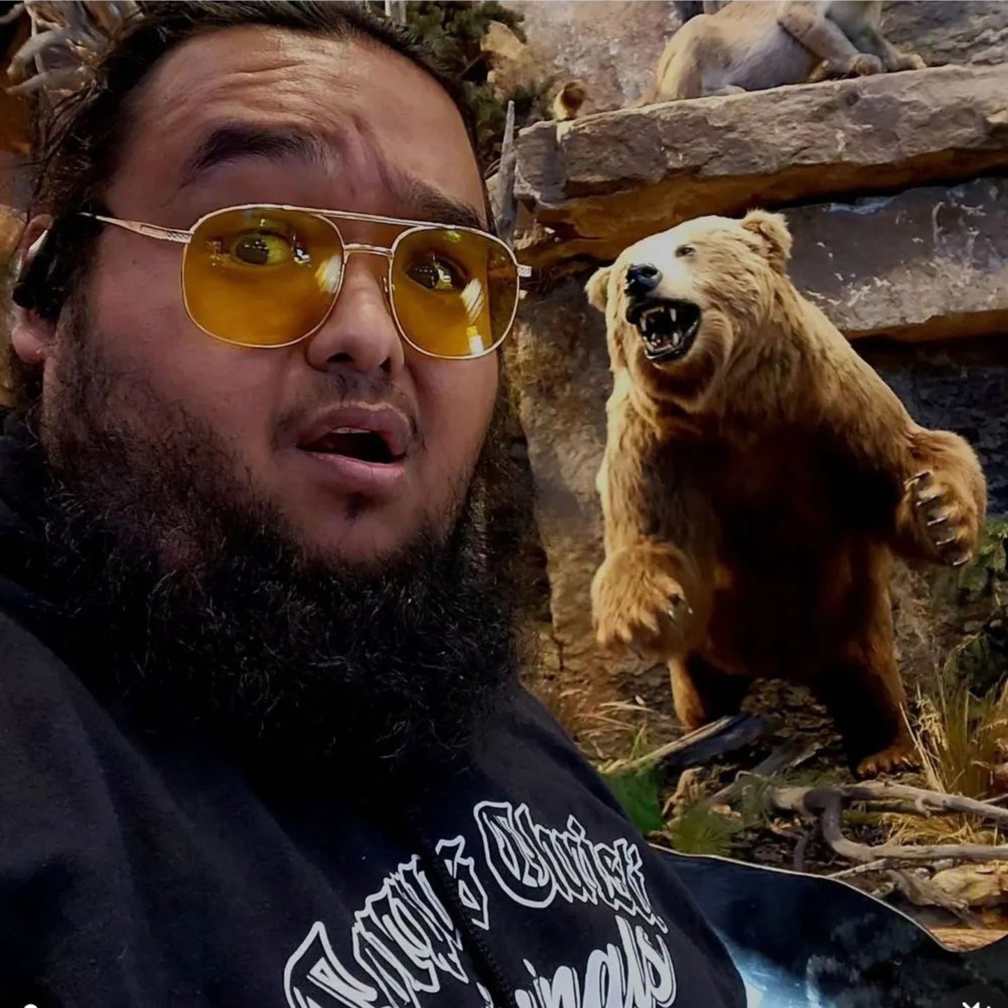 Corpus Christi Originals Black Logo Hoodie