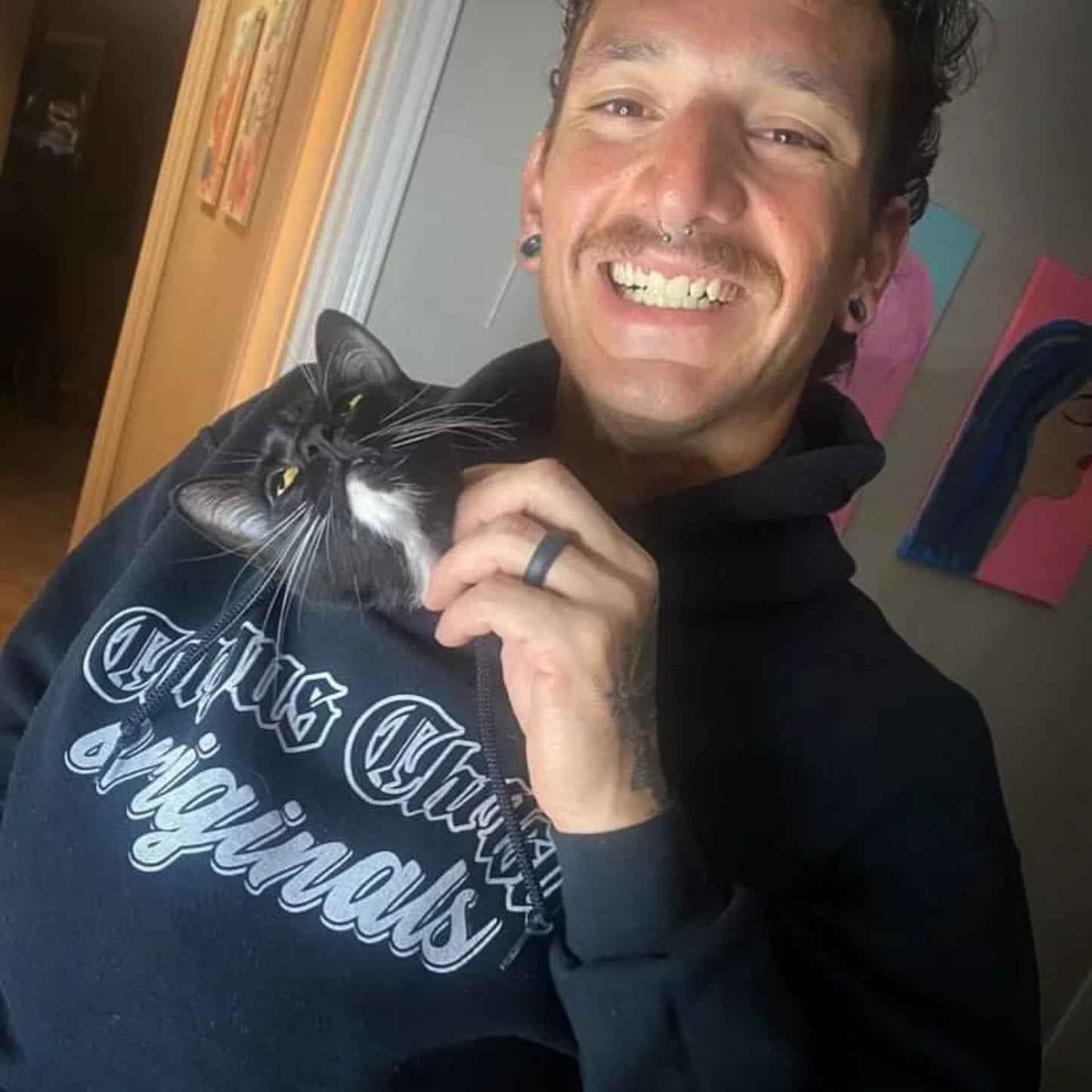 Corpus Christi Originals Black Logo Hoodie