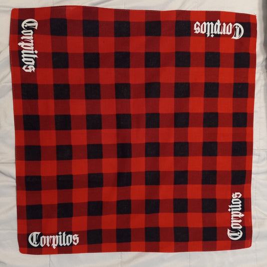 Corpitos Handkerchief - Red/Black