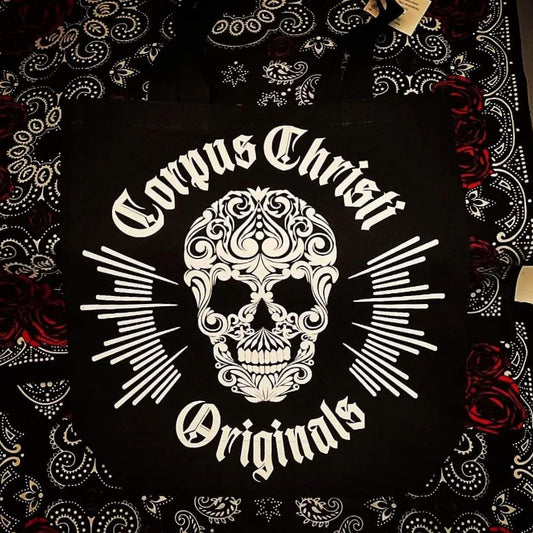 Corpus Christi Originals - Sugar Skull - Tote Bag