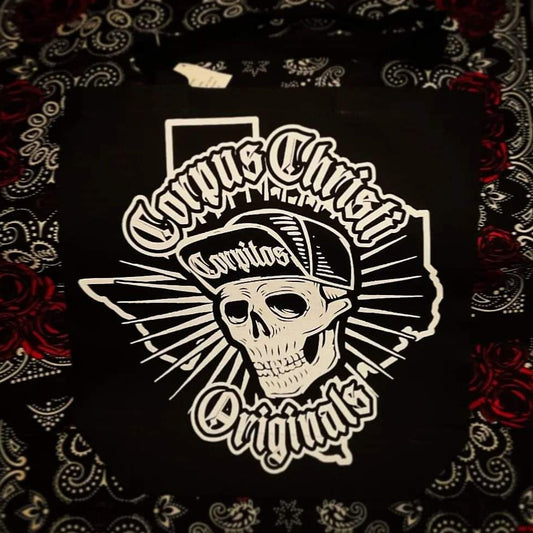 Corpus Christi Originals - Corpitos Texas Skull - Tote Bag