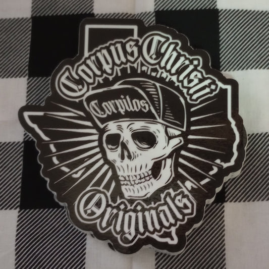 Corpitos Texas Skull Sticker