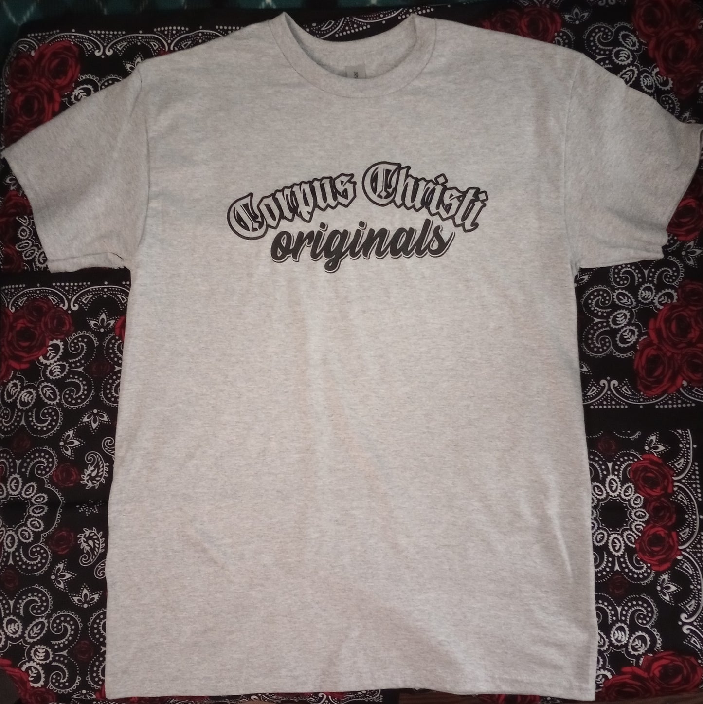 Corpus Christi Originals Grey Logo Tee