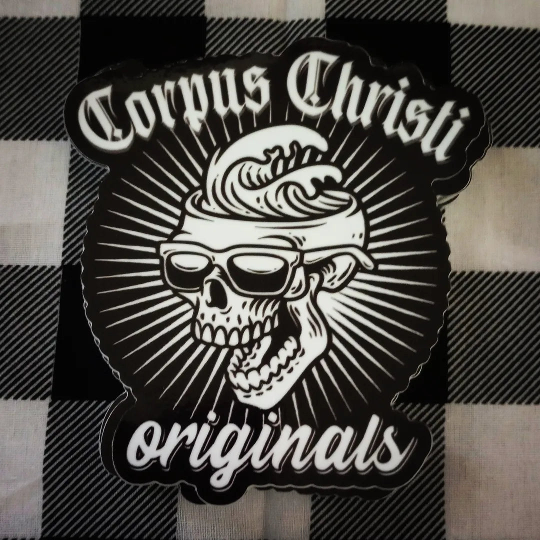 Corpus Christi Originals 3 x 3 Sticker Pack