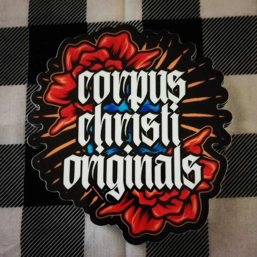 Corpus Christi Originals 4 x 4 Sticker Pack No. 2