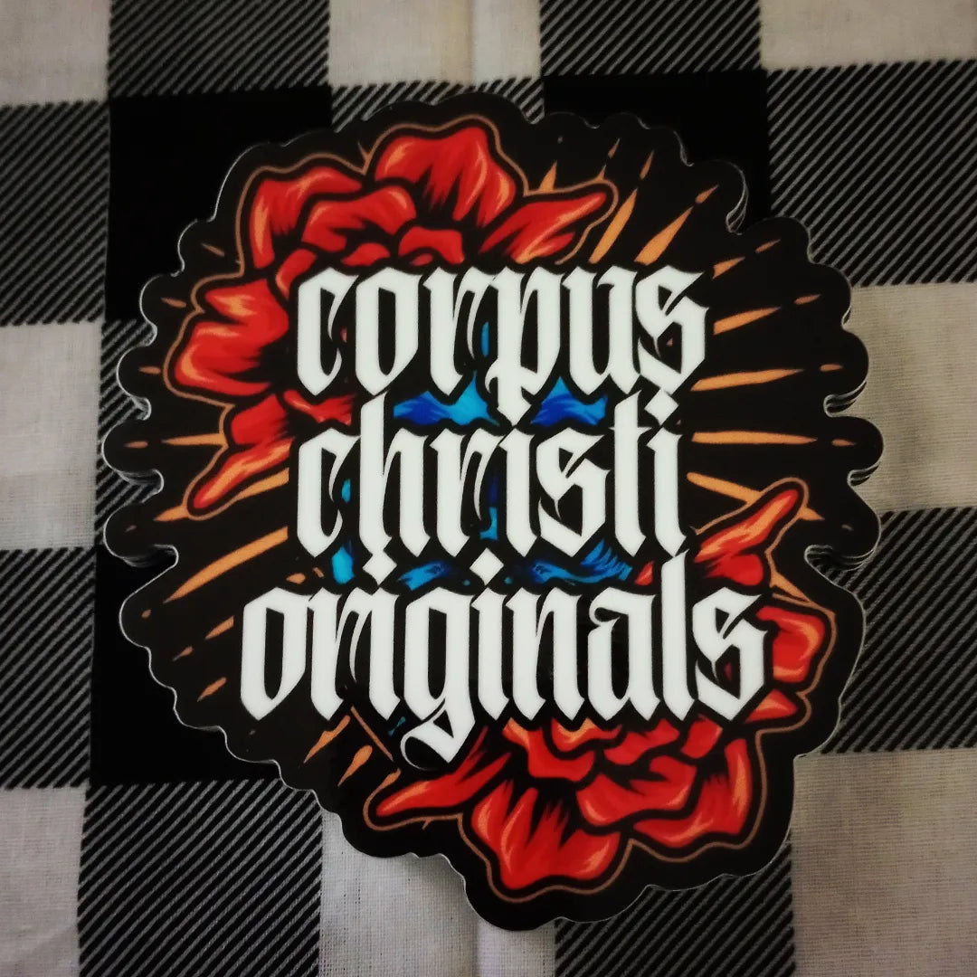 Corpus Christi Originals 3 x 3 Sticker Pack