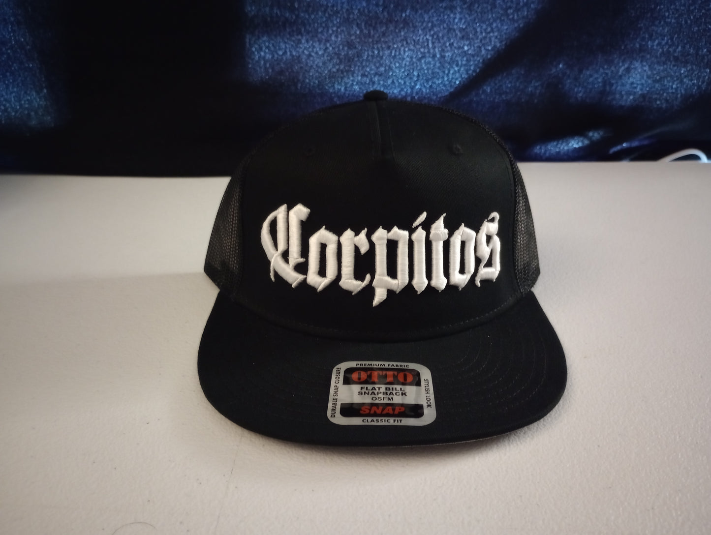 Corpitos Trucker Cap/Hat - Version 2 - Black