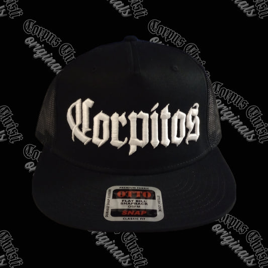 Corpitos Trucker Cap/Hat - Version 2 - Black